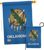 Oklahoma - States Americana Vertical Impressions Decorative Flags HG108131 Made In USA