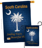 South Carolina - States Americana Vertical Impressions Decorative Flags HG108148 Made In USA