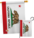 California State - States Americana Vertical Impressions Decorative Flags HG108229 Made In USA