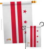 District of Columbia - States Americana Vertical Impressions Decorative Flags HG140509 Made In USA