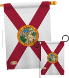 Florida - States Americana Vertical Impressions Decorative Flags HG140510 Made In USA