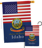 US Idaho - States Americana Vertical Impressions Decorative Flags HG140564 Made In USA