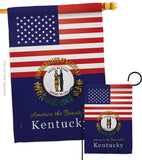 US Kentucky - States Americana Vertical Impressions Decorative Flags HG140569 Made In USA