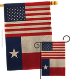 US Texas - States Americana Vertical Impressions Decorative Flags HG140804 Made In USA