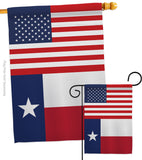 US Texas - States Americana Vertical Impressions Decorative Flags HG140804 Made In USA