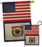 US West Virginia - States Americana Vertical Impressions Decorative Flags HG140811 Made In USA