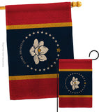 Mississippi - States Americana Vertical Impressions Decorative Flags HG140907 Made In USA