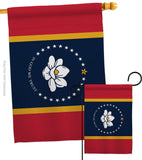 Mississippi - States Americana Vertical Impressions Decorative Flags HG140907 Made In USA