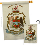 Coat of arms of Arkansas - States Americana Vertical Impressions Decorative Flags HG141209 Made In USA