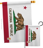 California - States Americana Vertical Impressions Decorative Flags HG191505 Made In USA