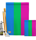 Polysexuality - Support Inspirational Vertical Impressions Decorative Flags HG148020 Made In USA