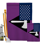 US Labrys Pride - Support Inspirational Vertical Impressions Decorative Flags HG148653 Made In USA