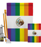 Mexico Pride - Support Inspirational Vertical Impressions Decorative Flags HG148676 Made In USA