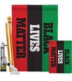 Cant Breathe BLM - Support Inspirational Vertical Impressions Decorative Flags HG170063 Made In USA