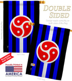 BDSM rights - Support Inspirational Vertical Impressions Decorative Flags HG148003 Made In USA