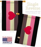 Fat Pride - Support Inspirational Vertical Impressions Decorative Flags HG148006 Made In USA