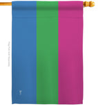 Polysexuality - Support Inspirational Vertical Impressions Decorative Flags HG148020 Made In USA