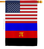 US Polyamory flag - Support Inspirational Vertical Impressions Decorative Flags HG148044 Made In USA