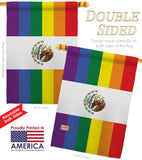 Mexico Pride - Support Inspirational Vertical Impressions Decorative Flags HG148676 Made In USA