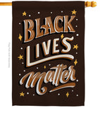 BLM Unity - Support Inspirational Vertical Impressions Decorative Flags HG170055 Made In USA