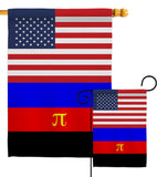 US Polyamory flag - Support Inspirational Vertical Impressions Decorative Flags HG148044 Made In USA