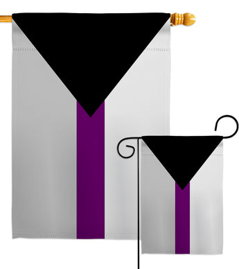 Demisexual - Support Inspirational Vertical Impressions Decorative Flags HG148677 Made In USA