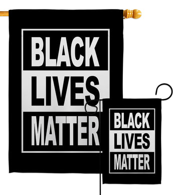 Can't Breathe BLM - Support Inspirational Vertical Impressions Decorative Flags HG170052 Made In USA