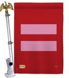 Equality - Support Inspirational Vertical Impressions Decorative Flags HG115087 Made In USA