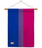 Bisexual - Support Inspirational Vertical Impressions Decorative Flags HG148005 Made In USA