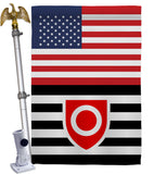 US Ownership Tanos - Support Inspirational Vertical Impressions Decorative Flags HG148042 Made In USA