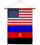 US Polyamory flag - Support Inspirational Vertical Impressions Decorative Flags HG148044 Made In USA