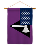 US Labrys Pride - Support Inspirational Vertical Impressions Decorative Flags HG148653 Made In USA