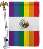 Mexico Pride - Support Inspirational Vertical Impressions Decorative Flags HG148676 Made In USA