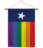 Texas Pride - Support Inspirational Vertical Impressions Decorative Flags HG148682 Made In USA