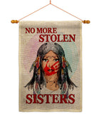 No Stolen Sister - Support Inspirational Vertical Impressions Decorative Flags HG170215 Made In USA