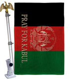 We Pray For Kabul - Support Inspirational Vertical Impressions Decorative Flags HG170228 Made In USA