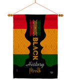 Civil Rights Movement - Support Inspirational Vertical Impressions Decorative Flags HG192427 Made In USA