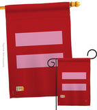 Equality - Support Inspirational Vertical Impressions Decorative Flags HG115087 Made In USA