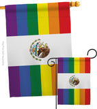 Mexico Pride - Support Inspirational Vertical Impressions Decorative Flags HG148676 Made In USA