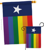 Texas Pride - Support Inspirational Vertical Impressions Decorative Flags HG148682 Made In USA