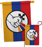 Artsakh Strong Armenia - Support Inspirational Vertical Impressions Decorative Flags HG170155 Made In USA