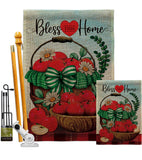 Bless This Home - Sweet Home Inspirational Vertical Impressions Decorative Flags HG130422 Made In USA