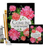 Come In - Sweet Home Inspirational Vertical Impressions Decorative Flags HG137543 Made In USA