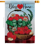 Bless This Home - Sweet Home Inspirational Vertical Impressions Decorative Flags HG130422 Made In USA