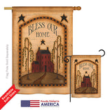 Classic Bless Our Home - Sweet Home Inspirational Vertical Impressions Decorative Flags HG100073 Printed In USA