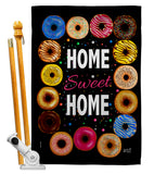 Home Sweet Home - Sweet Home Inspirational Vertical Impressions Decorative Flags HG137311 Made In USA