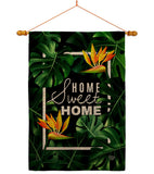 Paradise Home - Sweet Home Inspirational Vertical Impressions Decorative Flags HG192539 Made In USA