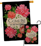 Come In - Sweet Home Inspirational Vertical Impressions Decorative Flags HG137543 Made In USA