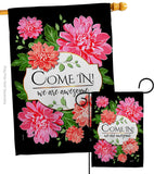 Come In - Sweet Home Inspirational Vertical Impressions Decorative Flags HG137543 Made In USA