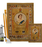 The Coronation Regalia - Expression Inspirational Vertical Impressions Decorative Flags HG180312 Made In USA